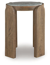 Gavrilley Gray/White/Brown Accent Table (Online Special Price) - Ornate Home