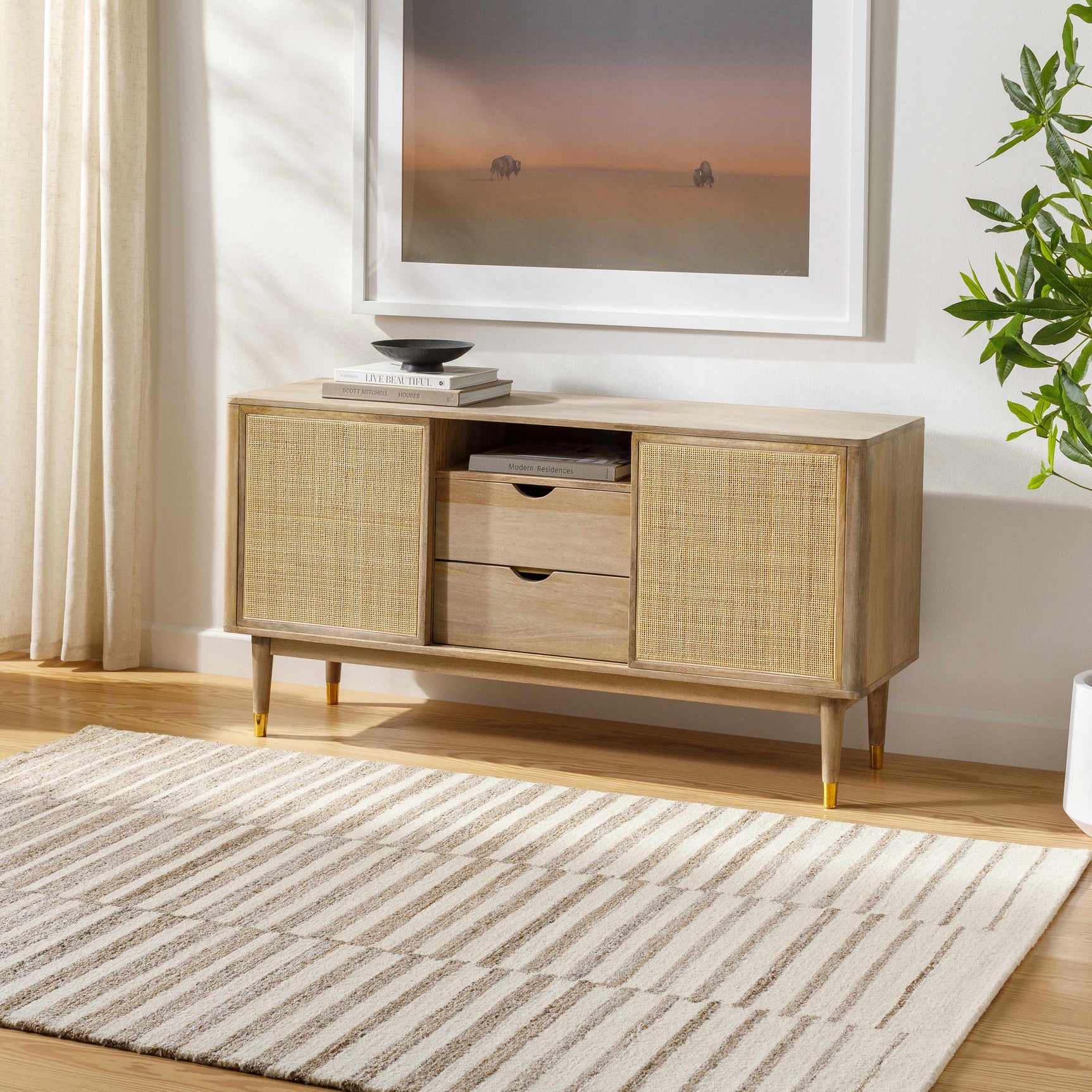 Gawel Brown Area Rug - Clearance - Ornate Home