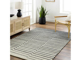 Gawel Charcoal Area Rug - Ornate Home