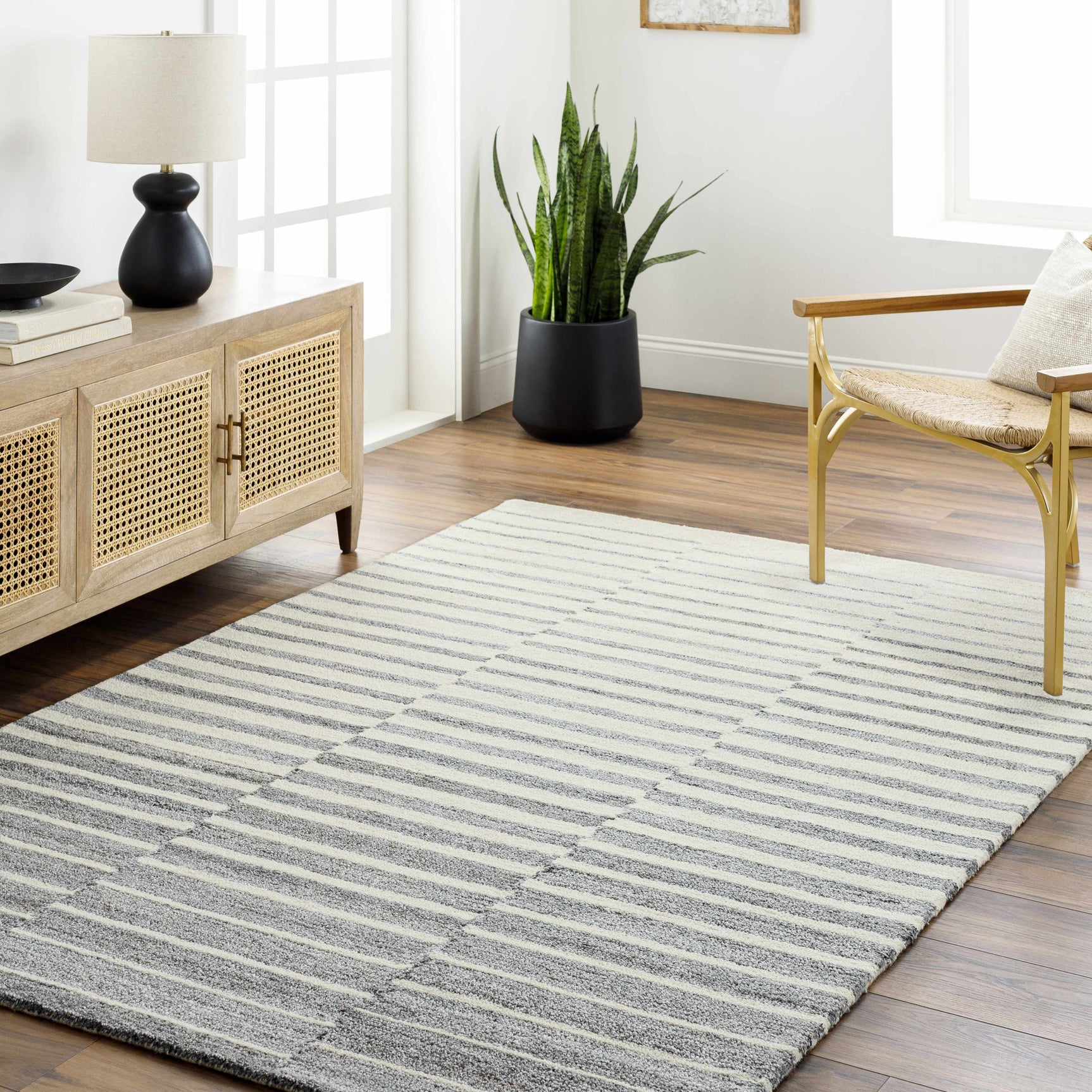 Gawel Gray Area Rug - Clearance - Ornate Home