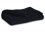 Gayelery Black Throw Light Plush (Online Special Price) - Ornate Home