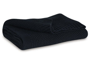 Gayelery Black Throw - Ornate Home