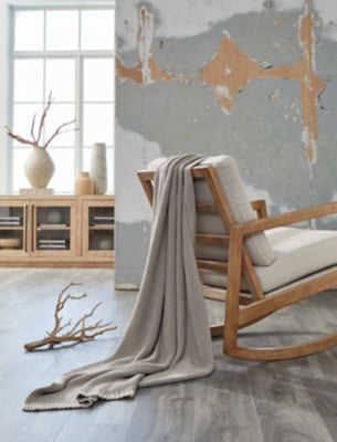 Gayelery Gray Throw 1" - Ornate Home