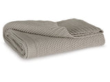 Gayelery Gray Throw 5" (Online Special Price) - Ornate Home