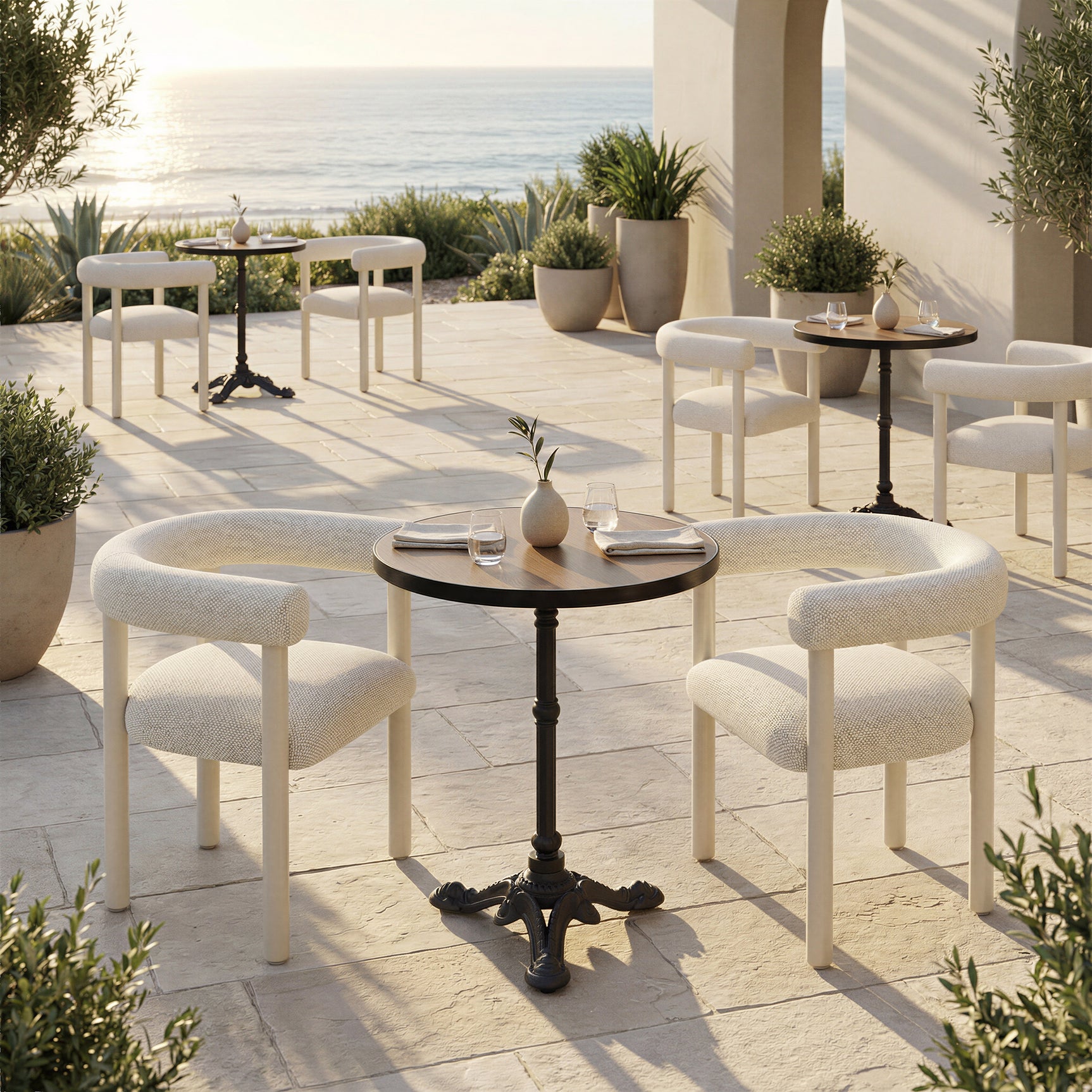 Gazebo Walnut Dining Table