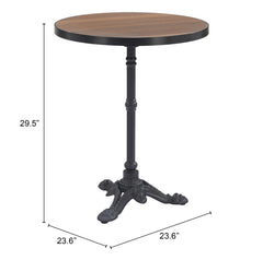 Gazebo Walnut Outdoor Dining Table - Ornate Home