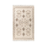 Gazi Ivory/Brown Multi Rug - Ornate Home