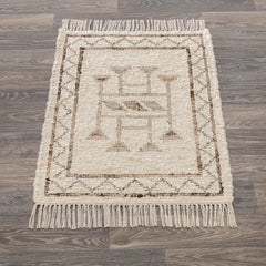Gazi Ivory/Brown Multi Rug - Ornate Home