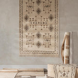 Gazi Ivory/Brown Multi Rug - Ornate Home