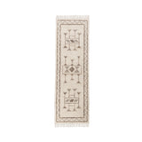Gazi Ivory/Brown Multi Rug - Ornate Home