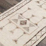 Gazi Ivory/Brown Multi Rug - Ornate Home