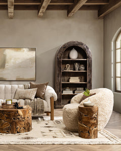 Gazi Ivory/Brown Multi Rug - Ornate Home