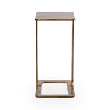 Geanna Antique Brass Accent Table - Ornate Home