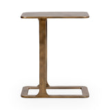 Geanna Antique Brass Accent Table - Ornate Home
