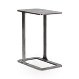 Geanna Antique Nickle Accent Table - Ornate Home