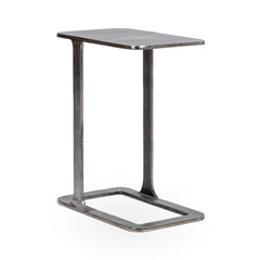 Geanna Antique Nickle Accent Table - Ornate Home