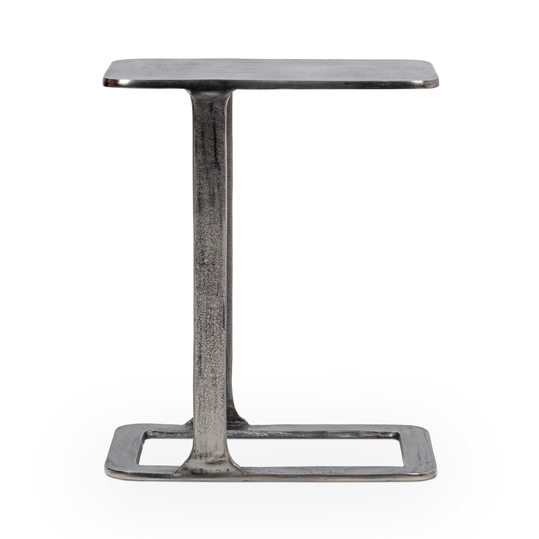 Geanna Antique Nickle Accent Table - Ornate Home