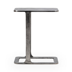 Geanna Antique Nickle Accent Table - Ornate Home