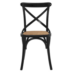 Gear Black Dining Side Chair (Set of 2) - Ornate Home