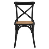 Gear Black Dining Side Chair (Set of 4) - Ornate Home