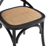 Gear Black Dining Side Chair (Set of 4) - Ornate Home