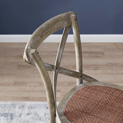 Gear Gray Bar Stool - 19x17.5" - Ornate Home