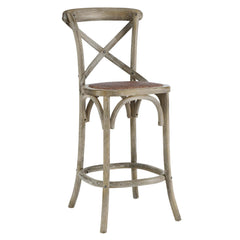 Gear Gray Counter Stool - 19x17.5" - Ornate Home