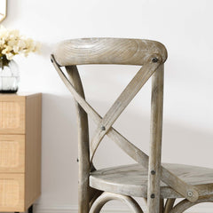 Gear Gray Counter Stool - 19x17.5x39.5" - Ornate Home