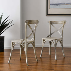 Gear Gray Dining Side Chair - 21x19.5" - Ornate Home