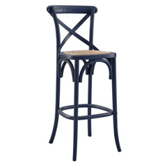 Gear Midnight Blue Bar Stool - 19x17.5" - Ornate Home