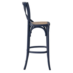 Gear Midnight Blue Bar Stool - 19x17.5" - Ornate Home