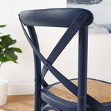Gear Midnight Blue Counter Stool - 19x17.5" - Ornate Home