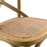 Gear Natural Counter Stool - 19x17.5" - Ornate Home