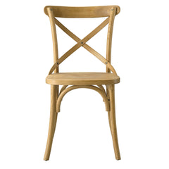 Gear Natural Dining Side Chair - 21x19.5" - Ornate Home