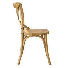 Gear Natural Dining Side Chair - 21x19.5" - Ornate Home
