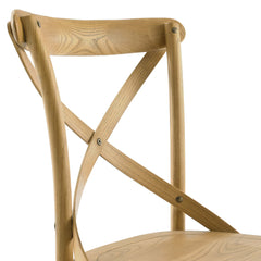 Gear Natural Dining Side Chair - 21x19.5" - Ornate Home