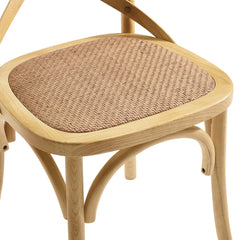 Gear Natural Dining Side Chair (Set of 2) - Ornate Home