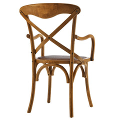 Gear Walnut Dining Armchair (Set of 2) - Ornate Home