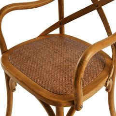 Gear Walnut Dining Armchair (Set of 2) - Ornate Home