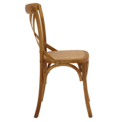 Gear Walnut Dining Side Chair (Set of 2) - Ornate Home
