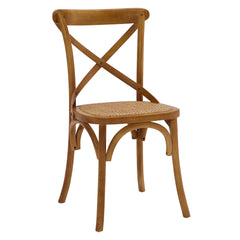 Gear Walnut Dining Side Chair (Set of 4) - Ornate Home