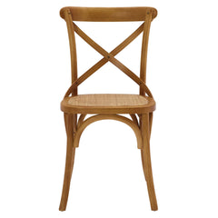 Gear Walnut Dining Side Chair (Set of 4) - Ornate Home
