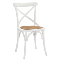 Gear White Dining Side Chair (Set of 2) - Ornate Home