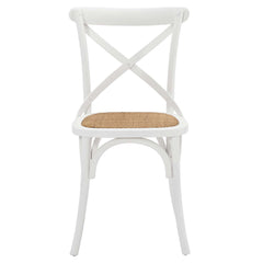 Gear White Dining Side Chair (Set of 2) - Ornate Home