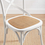 Gear White Dining Side Chair (Set of 4) - Ornate Home