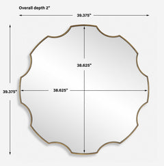 Gearing Up Bronze Mirror - Ornate Home