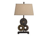 Gears Brown Table Lamp - Ornate Home