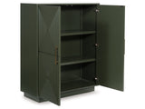 Geirwood Dark Green Accent Cabinet (Online Special Price) - Ornate Home