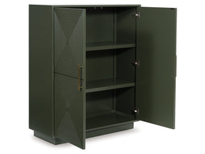 Geirwood Dark Green Accent Cabinet (Online Special Price) - Ornate Home