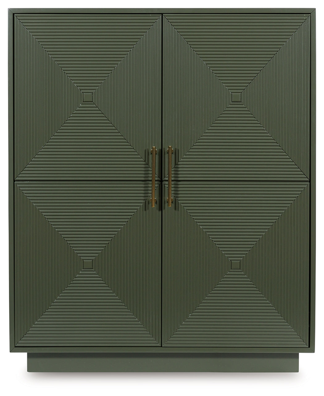 Geirwood Dark Green Accent Cabinet (Online Special Price) - Ornate Home